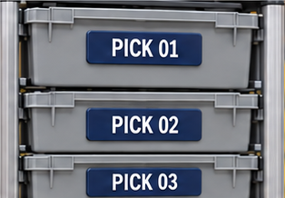 Bin and Tote Labels