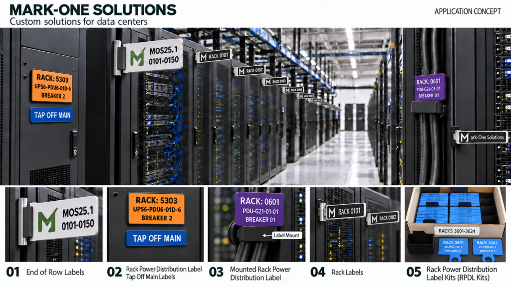Rendering of potential products for data centers