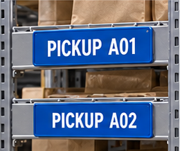 Pickup Location Labels