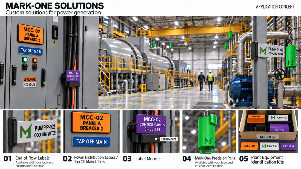 Rendering of possible products in a power generation environment